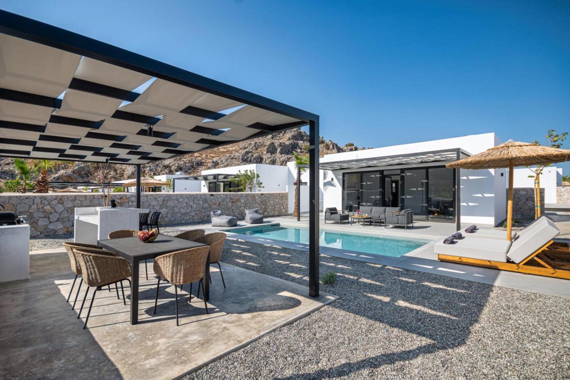 Zen Club Luxury Villas Kolymbia Exteriör bild