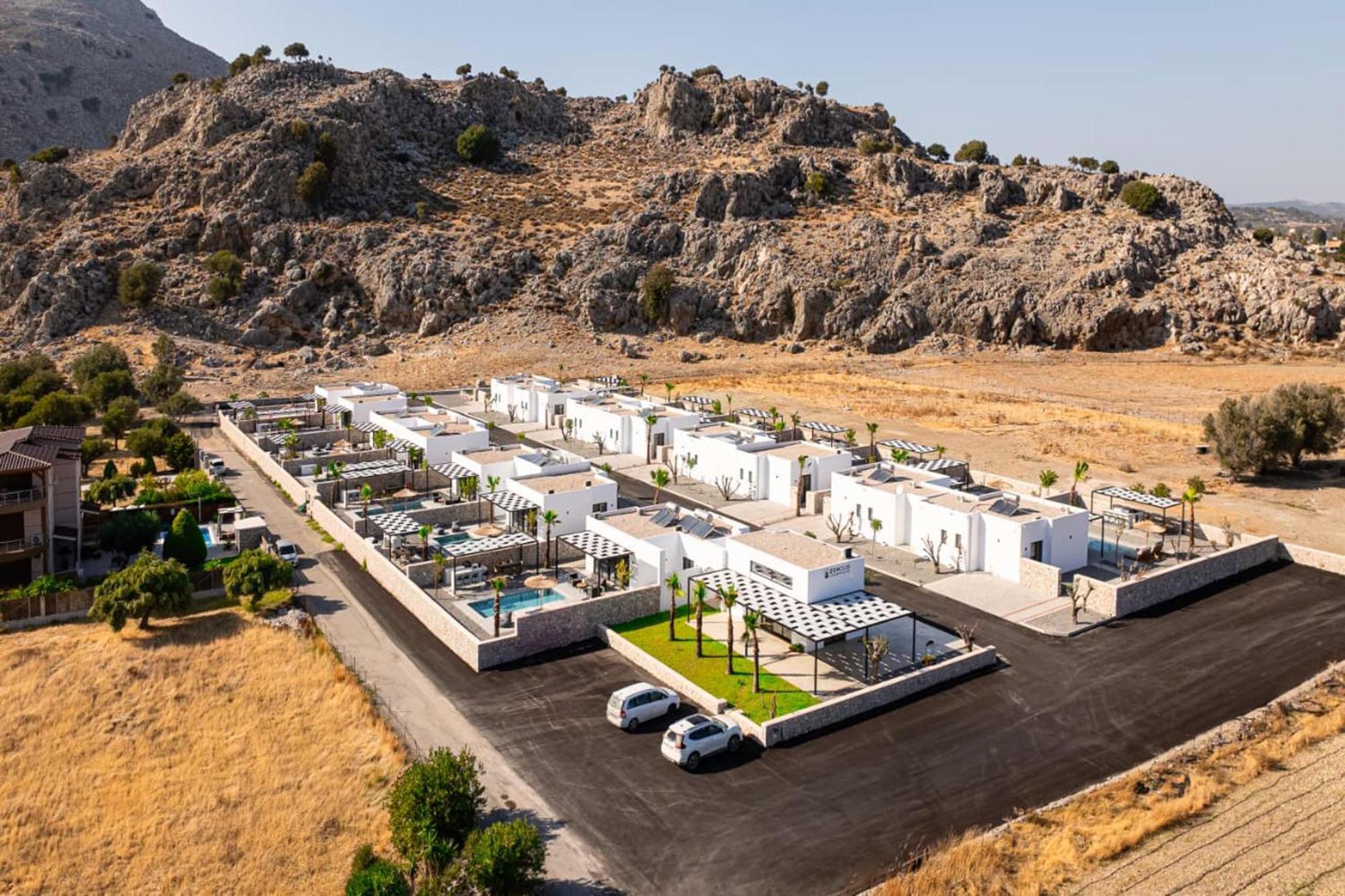 Zen Club Luxury Villas Kolymbia Exteriör bild
