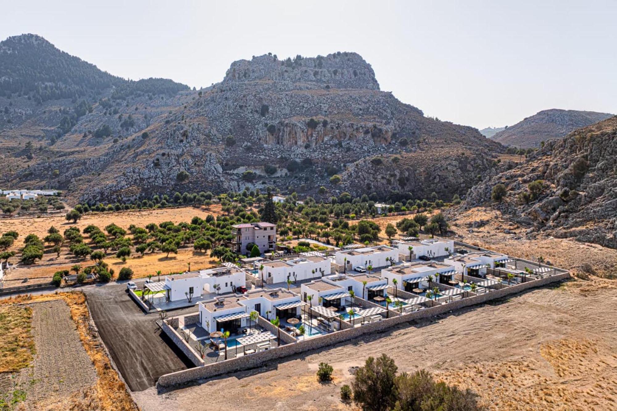 Zen Club Luxury Villas Kolymbia Exteriör bild